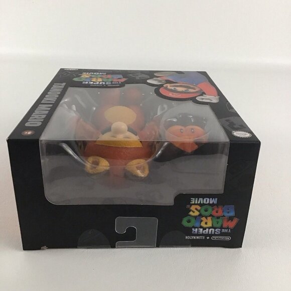 Nintendo The Super Mario Bros Movie Deluxe Action Figure Tanooki Mario Toy New - Picture 6 of 6